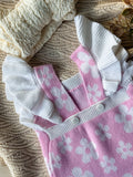 Daisy Romper - Baby Pink