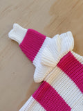 Candy Stripe Ruffle Romper
