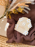 Chocolate Ruffle Blanket