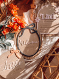 Welcome Sweet Boy Plaque