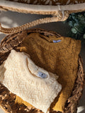 Girls Knit Vest - Cream