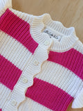 Candy Stripe Ruffle Romper