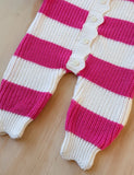Candy Stripe Ruffle Romper