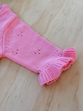 Candy Pink Pointelle Romper