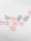Floral Embroidery Blanket