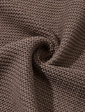 Chocolate Ruffle Blanket