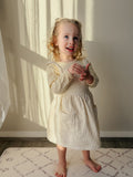 Corduroy Apron Dress - Chocolate
