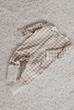 Bencer & Hazelnut Zip Suit - Gingham