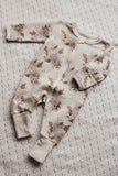 Bencer & Hazelnut Zip Suit - Ruby