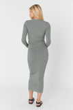 Elke Knit Dress (Mineral Green)