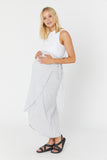Flemington Wrap Skirt (Stripe)