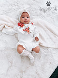 Rose Petals Bib
