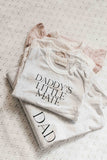 Daddy's Little Mate Bodysuit/Tee