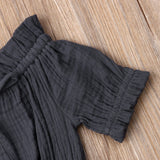 Cotton Crop & Skirt Set
