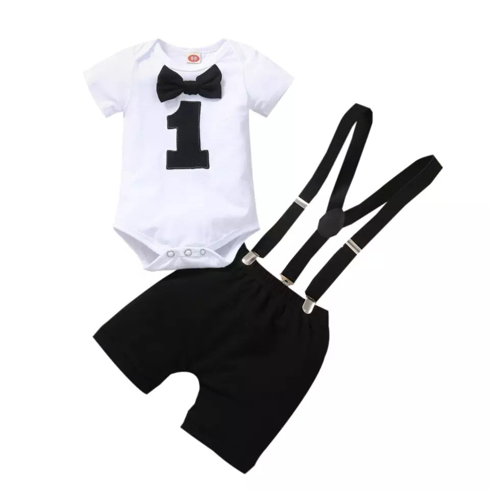 Boys 1st Birthday Outfit Set