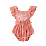 Embroidered Romper