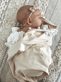 Blush Linen Bow