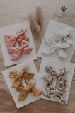 Yellow Bow Clip