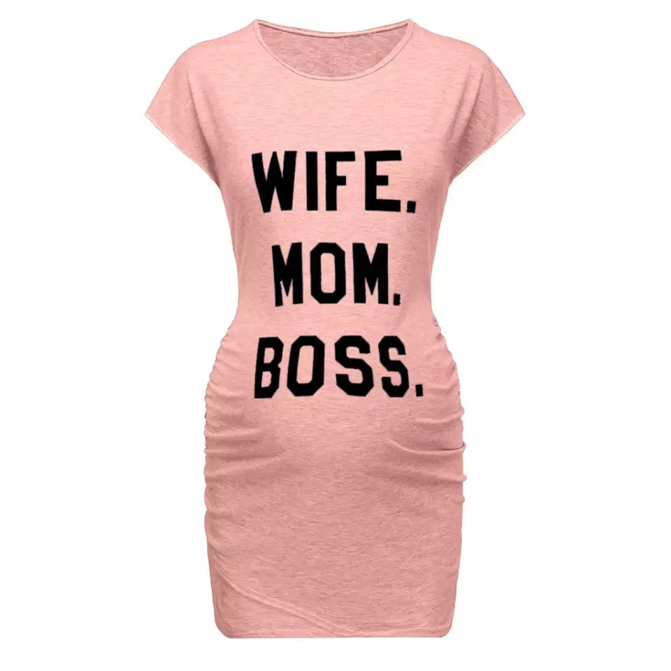 Wife Mom Boss Dress
