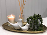 Ceramic Bird - Large / White