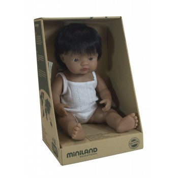 Latin American Boy 38cm - Miniland Doll