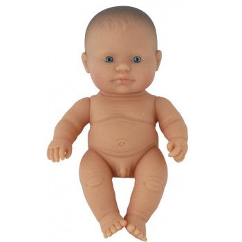 Miniland Doll - Caucasian Boy - 21 cm (Undressed)