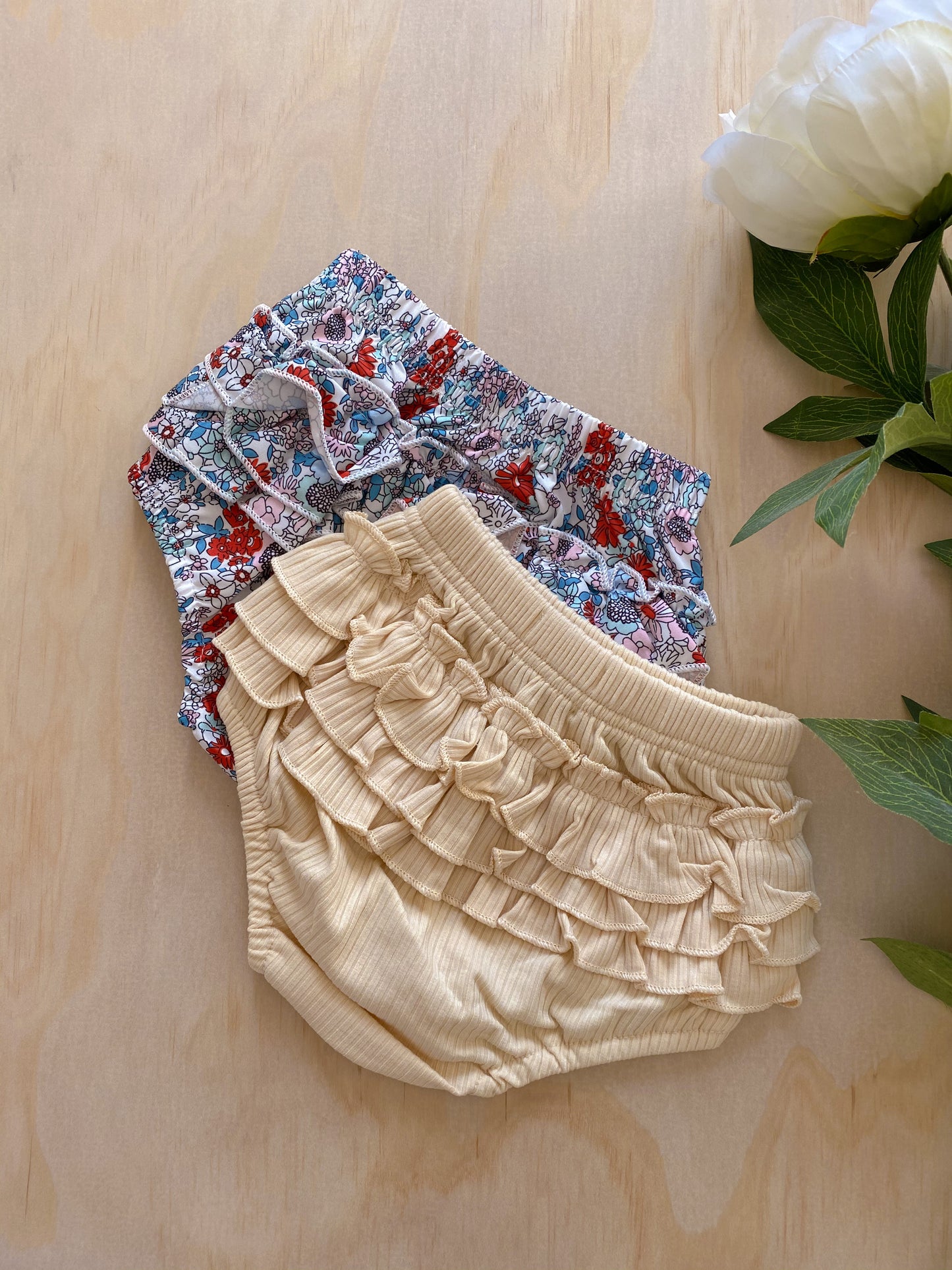 Floral Ruffle Bloomers