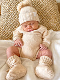 Booties - Textured - Shell