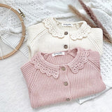 Knit Cardigan - Antique White