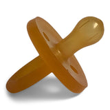Single Round Natural Rubber Soother | Dummy in Reusable Case