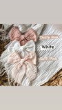 Muslin Cotton Bow