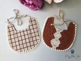 Chocolate Muffin Bib