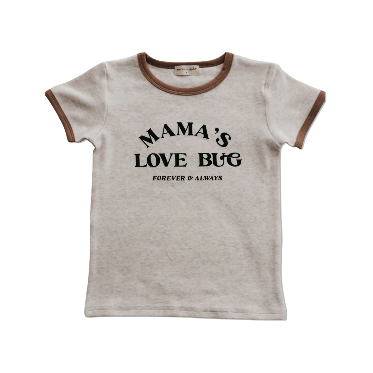 Mama’s Love Bug Mocha Bodysuit/Tee