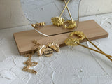 Sunflower Necklace - Gold
