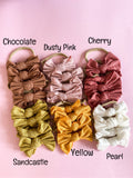 Ribbed Tie Bow Headband