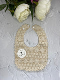 Blossom Lace Bib