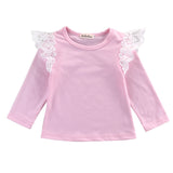 Lace Shoulder Top
