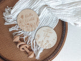 Can’t Wait To Meet You Plaque / Floral