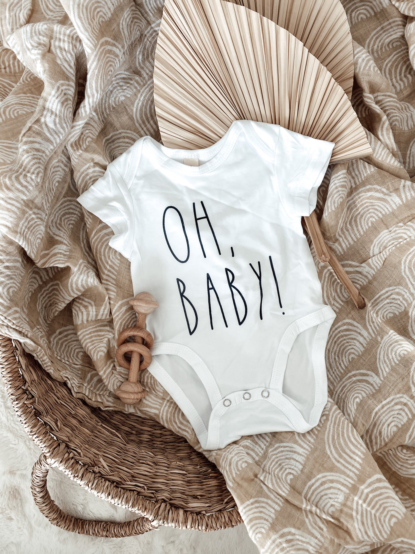 Oh Baby! - Pregnancy Announcement Romper