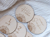 Sunflower Milestones Set