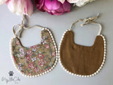 Vintage Floral bib