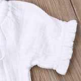Cotton Crop & Skirt Set