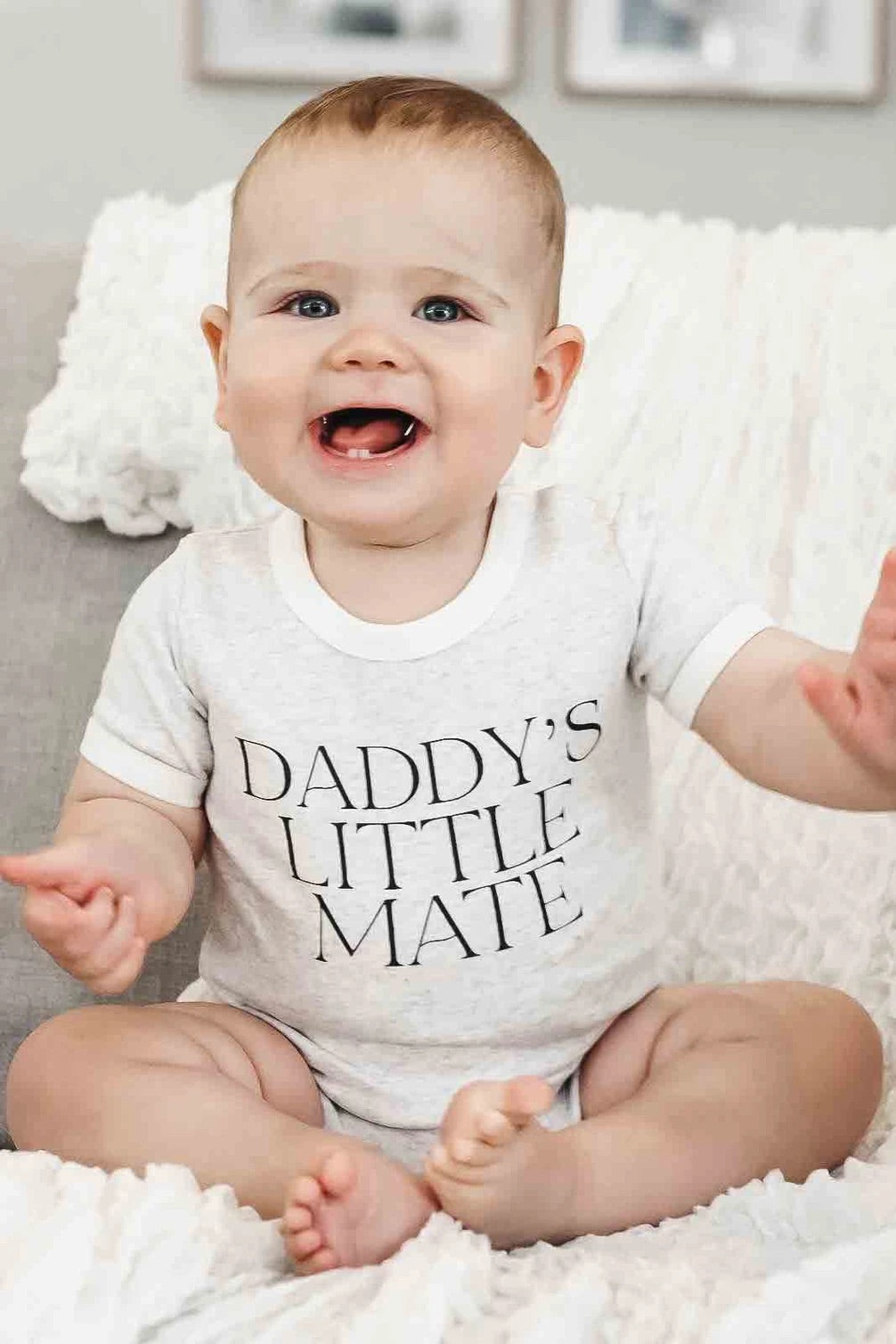 Daddy's Little Mate Bodysuit/Tee