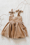 Snowflake Velvet Dress