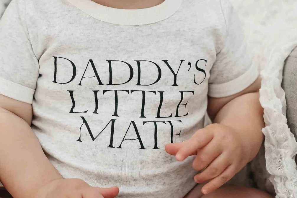 Daddy's Little Mate Bodysuit/Tee