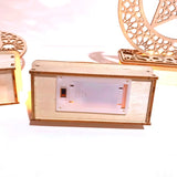 Eid Mubarak Wooden Light