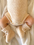 Booties - Textured - Shell