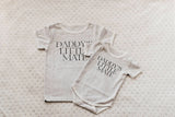Daddy's Little Mate Bodysuit/Tee