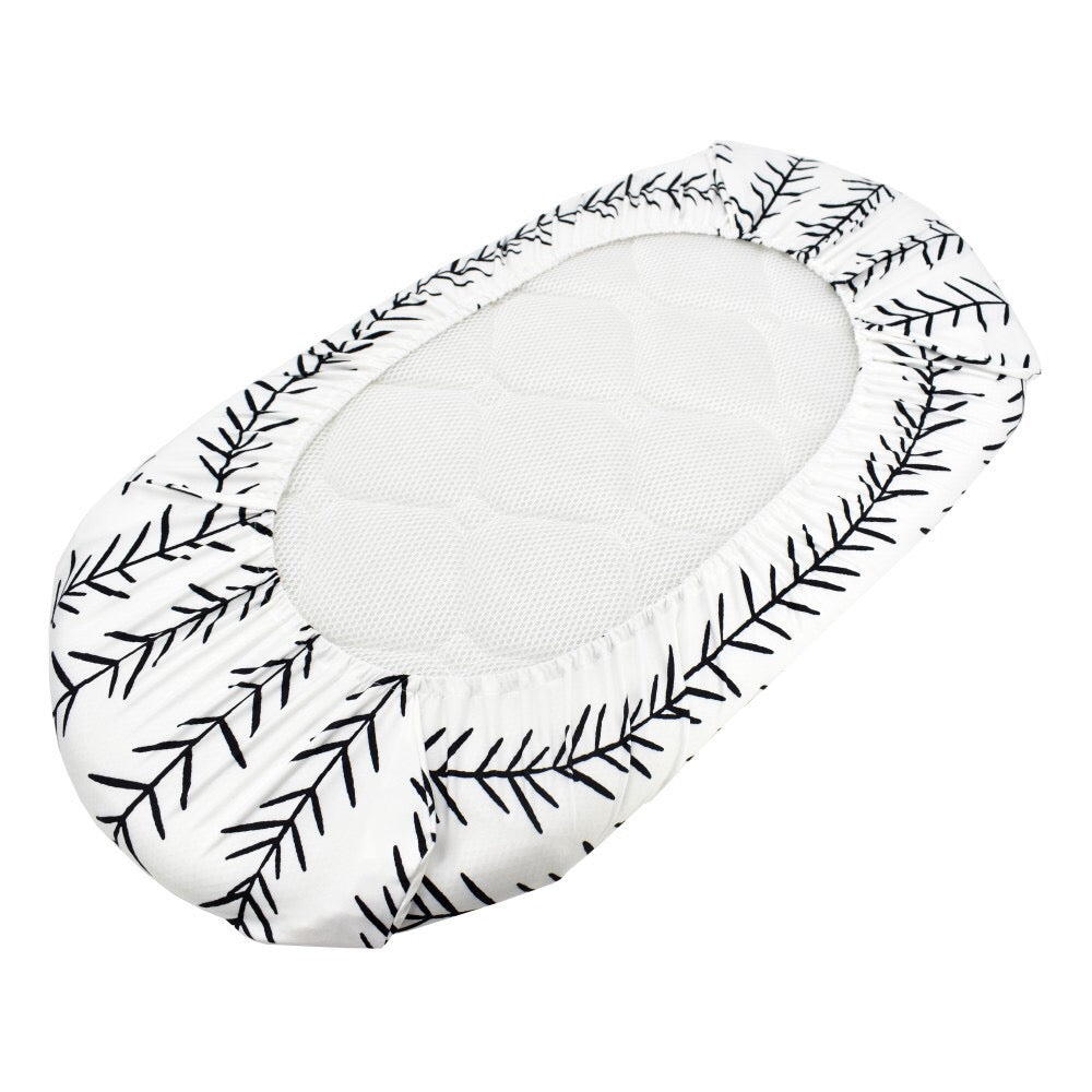 Arrows Fitted Bassinet Sheet