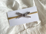 Velvet Bow Headband